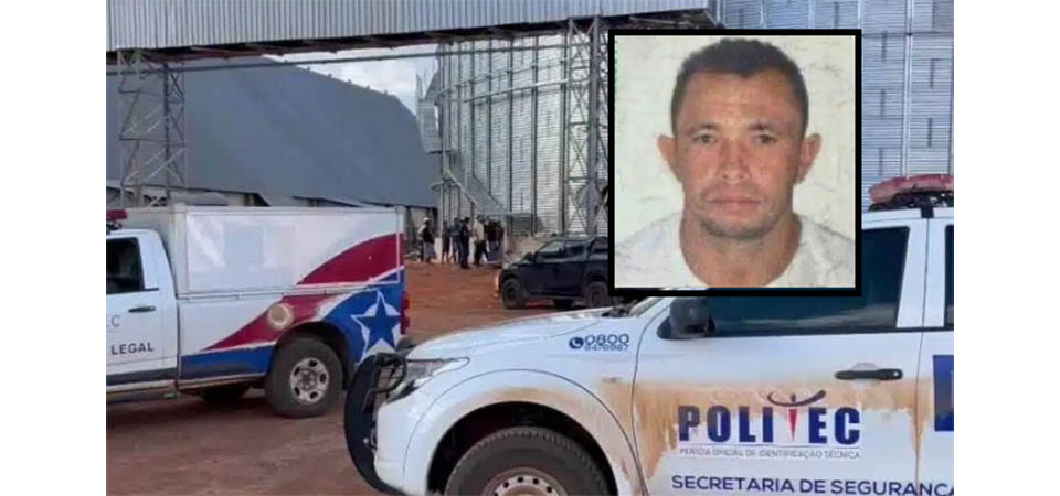 Trabalhador tem corpo dilacerado em silo e morre