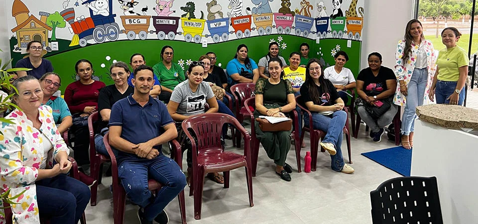 Itanhangá: Equipe de Saúde participa de capacitação para intensificar Campanha de Vacinação contra Influenza