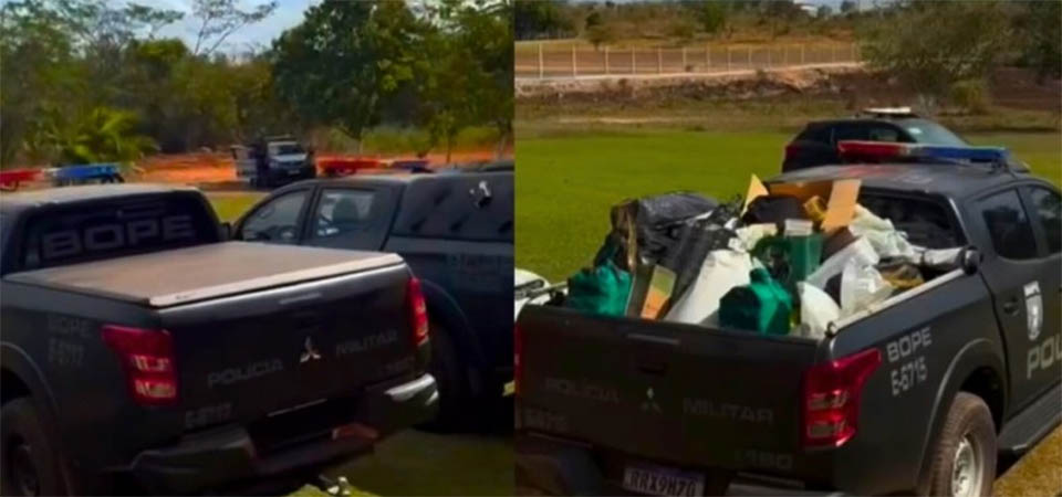 Trio morre em confronto com o Bope em ‘fábrica de drogas’ e 600 kg de cocaína são apreendidos