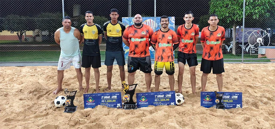 Itanhangá: Torneio Municipal de Futevôlei agita a Praça União da Vitória