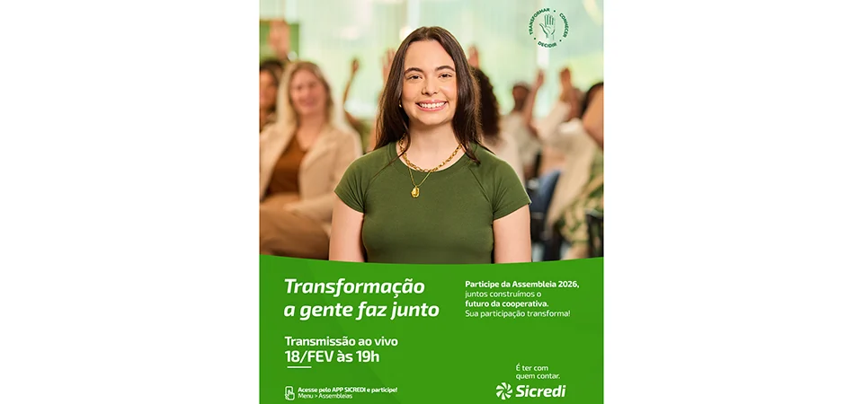 Assembleia 2026 da Sicredi Ouro Verde MT será realizada no dia 18 de fevereiro