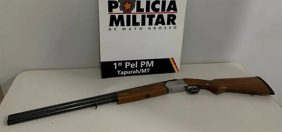 Suspeito de atirar em cachorro que invadiu propriedade é preso em flagrante pela PM