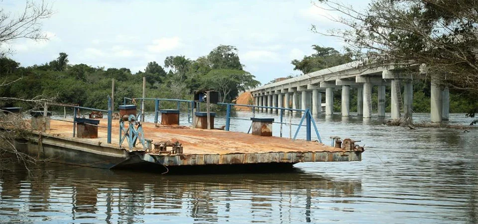 Pontes construídas pelo Governo de MT já eliminaram 6 balsas; outras três estão em construção