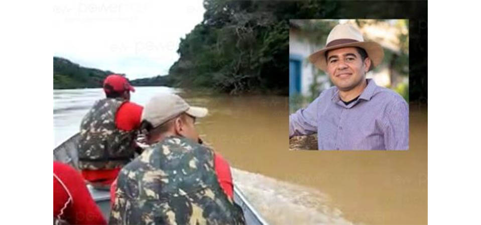 Bombeiros localizam corpo de agrônomo desaparecido no Rio Teles Pires