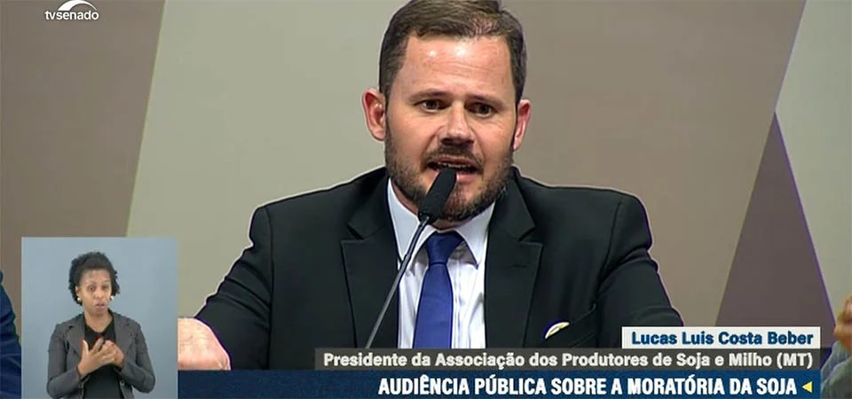Aprosoja MT critica Moratória da Soja e defende a livre iniciativa dos produtores rurais em audiência pública no Senado