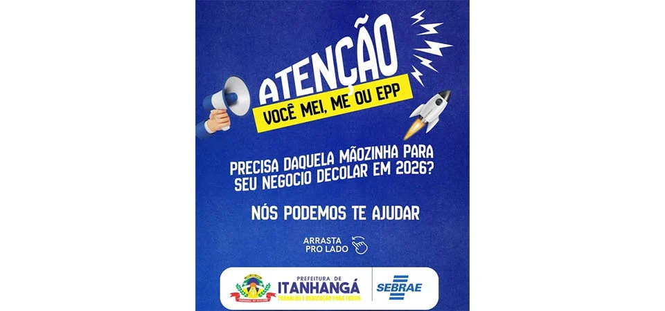 Itanhangá: Prefeitura oferece apoio aos pequenos empreendedores