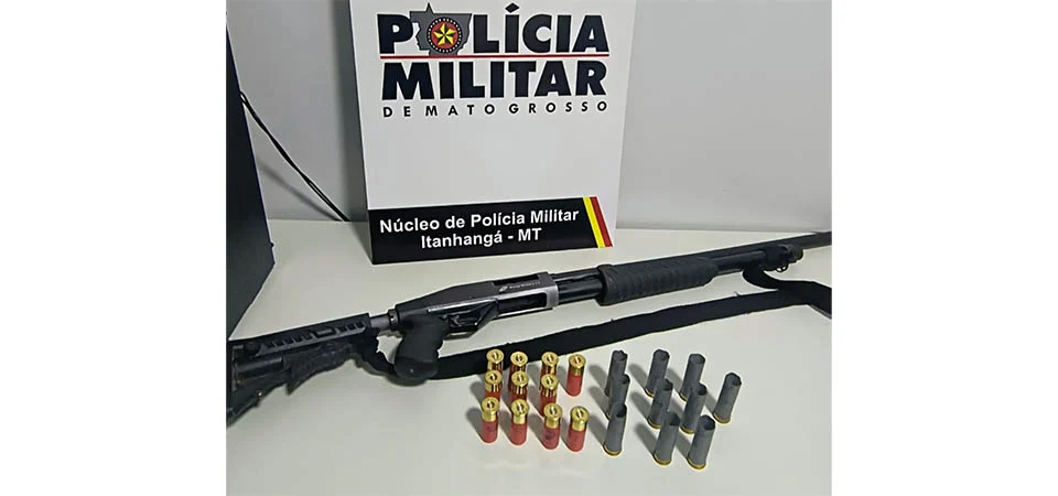 Itanhangá: Polícia Militar atende ocorrência de acidente, ameças com arma de fogo e invasão de domicílio por Vereador