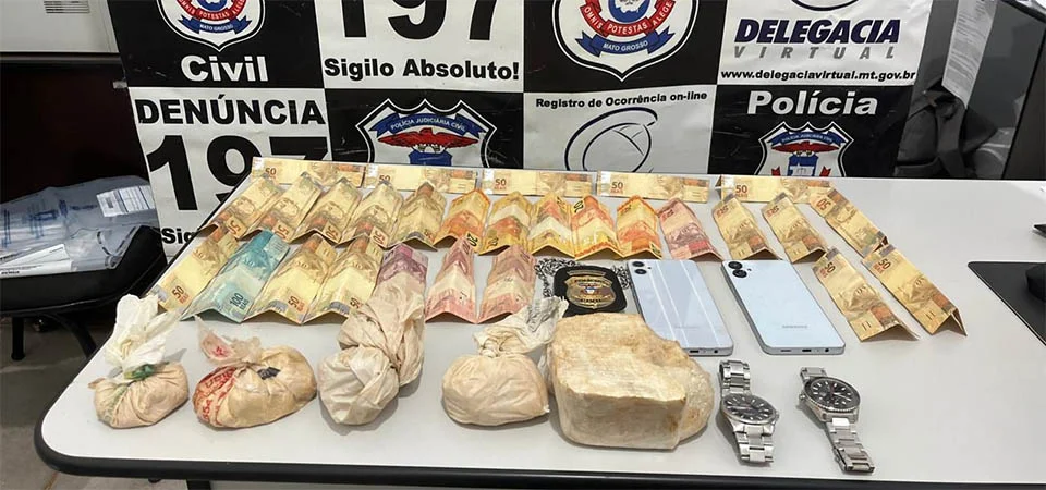 Polícia Civil cumpre mandados de prisão por homicídios e apreende drogas durante operação