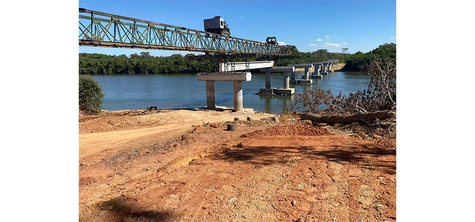 Itanhangá: Acesso ao Rio Arinos pelo canteiro das obras da ponte está interditado