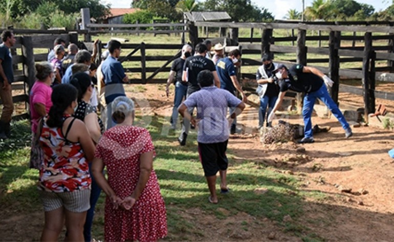 Sitiante é encontrado morto após ser chifrado e pisoteado por vaca