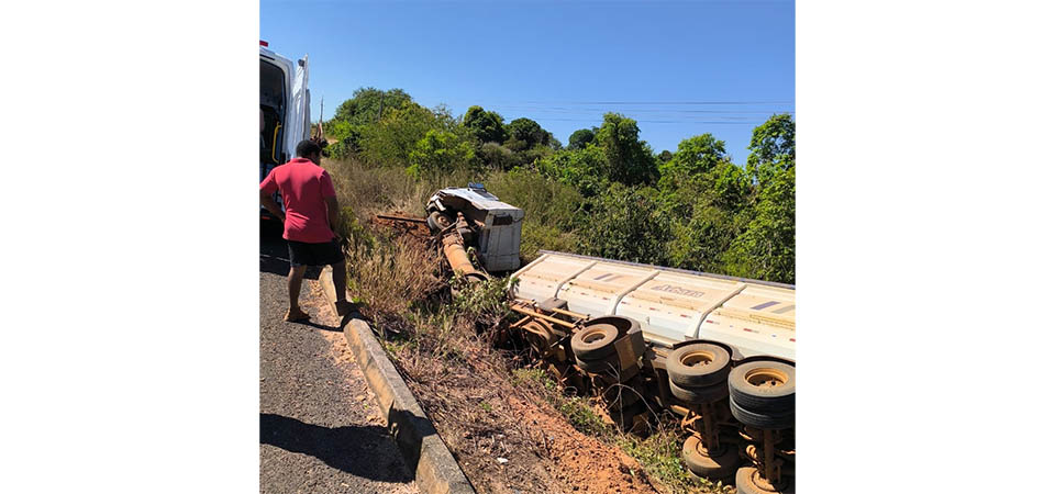 Itanhangá: Caminhoneiro que sofreu acidente na MT-338 fugiu do Regional com braço quase decepado