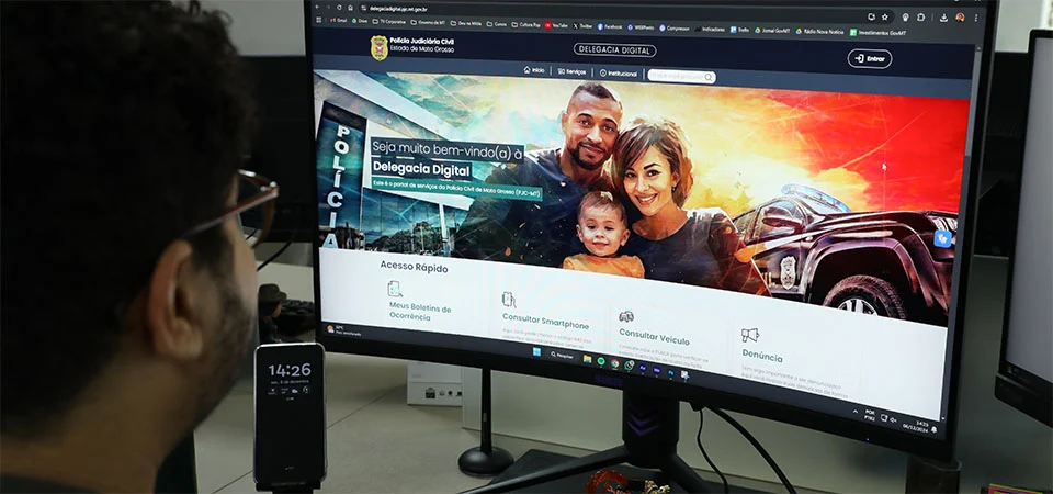 Governo de MT lança Delegacia Digital da Polícia Civil nesta segunda-feira (09)