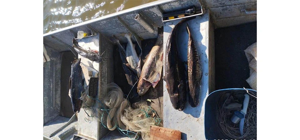 PM prende homem por pesca irregular, apreende 25 quilos de peixes e aplica mais de R$ 28 mil em multa