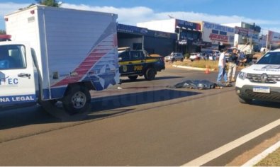Homem morre após se deitar em rodovia e ser atropelado