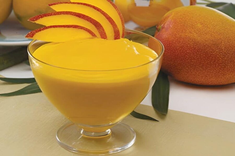 Mousse de manga 3 ingredientes uma sobremesa rápida e deliciosa