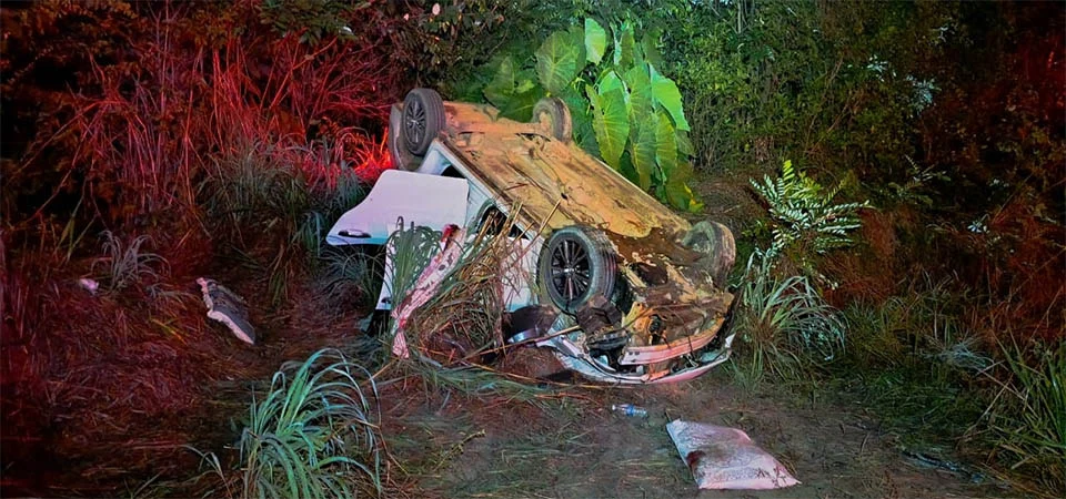 Ipiranga: Acidente entre dois veículos deixa quatro feridos na MT-484