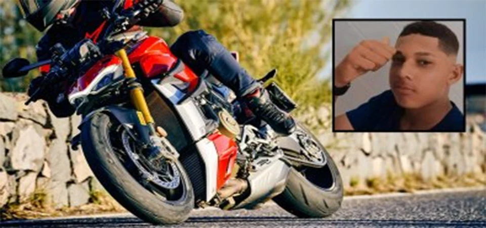 Adolescente sai para ir a festa e morre em acidente com moto
