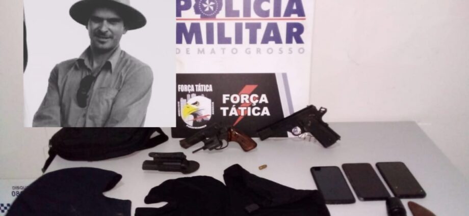 Polícia Militar prende 4 envolvidos na morte de produtor rural