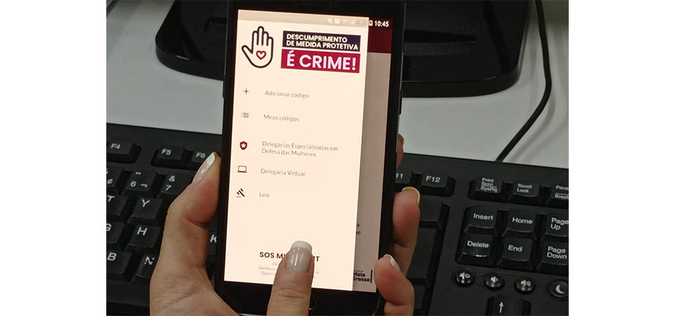 SOS Mulher MT registra mais de 7 mil medidas protetivas com botão do pânico autorizado em dois anos