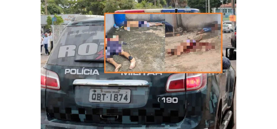 Homens trocam tiros, três são baleados e um morre