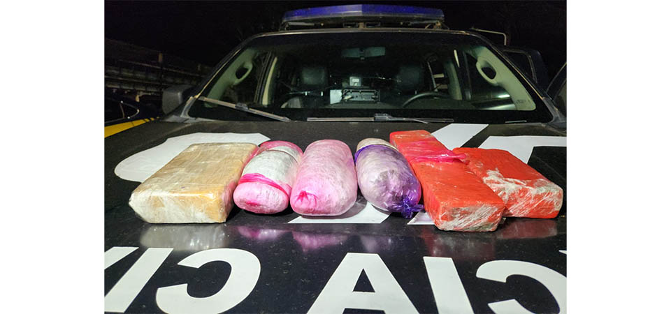 Ação conjunta de forças de segurança resulta na detenção de dupla e apreensão de drogas