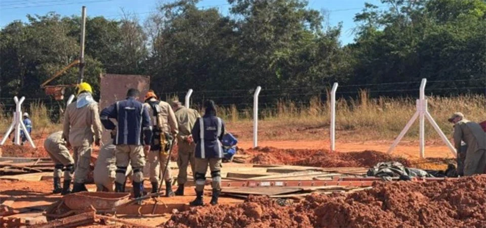Trabalhador morre após cair em fosso de 7 metros de profundidade