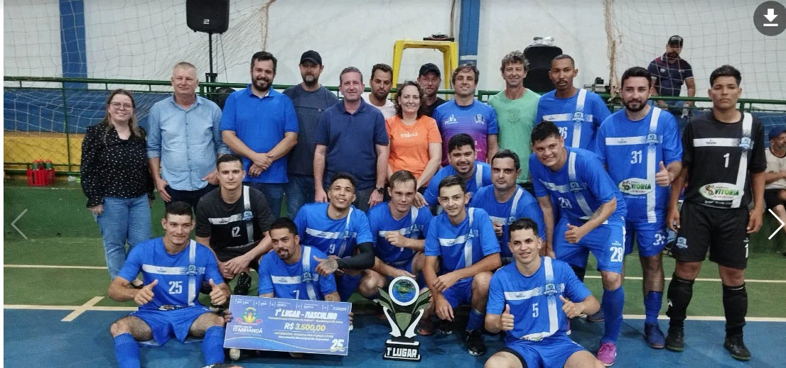 Itanhangá: Torneio festivo de Futsal marcou os 25 anos de emancipação