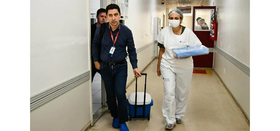 Secretaria Estadual de Saúde realiza captação de coração de bebê de 1 ano e 8 meses