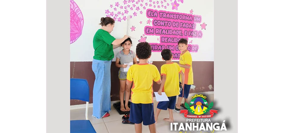Itanhangá: Secretaria De Saúde realiza o Programa Saúde na Escola (PSE)