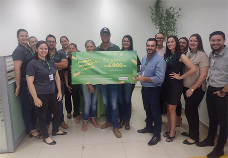 Itanhangá: Morador ganha prêmio do Sicredi no Sorteio da Campanha “Poupar, Investir &amp; Ganhar”