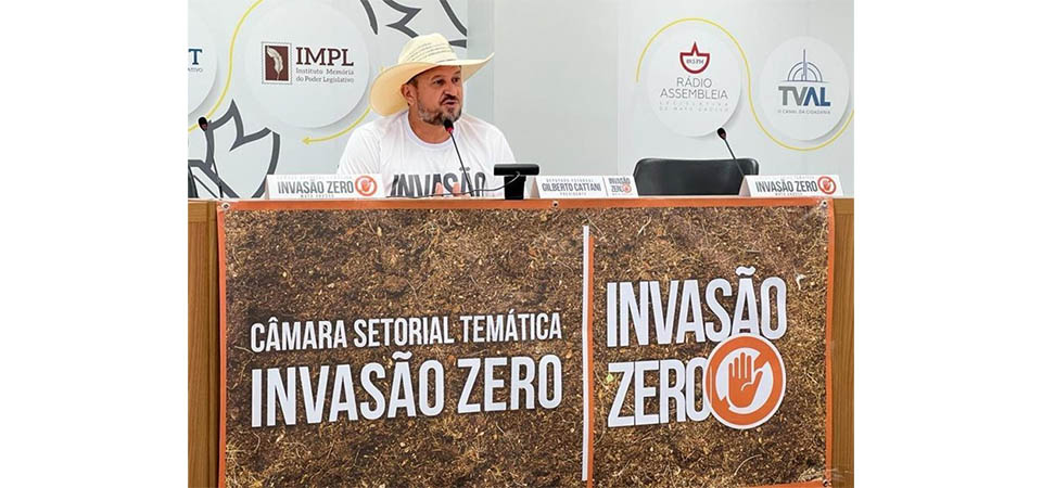 ALMT define membros da CPI das Invasões de propriedades; Cattani é presidente