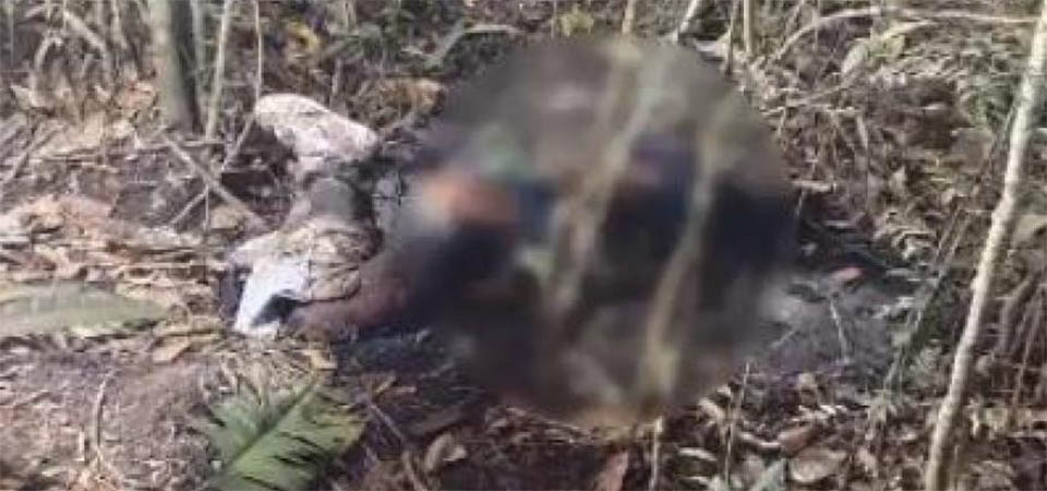 Corpo é localizado com os pés amarrados próximo de riacho