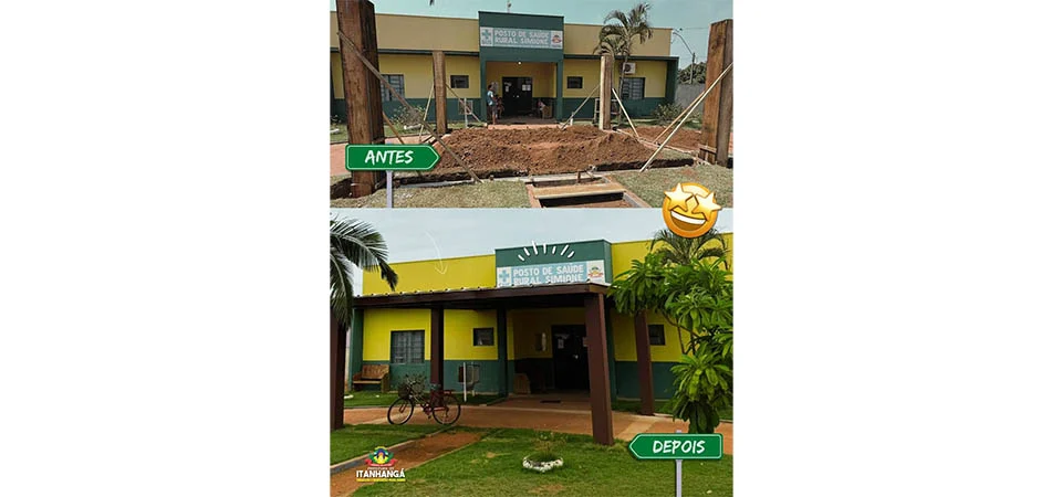 Itanhangá; Secretaria De Saúde realiza obras no Posto De Saúde de Simione