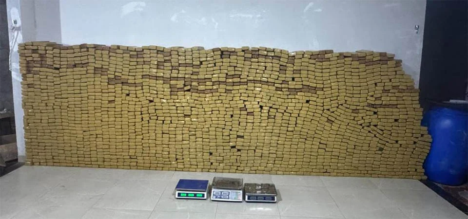 Polícia Civil apreende carregamento de quase 2 mil tabletes de maconha