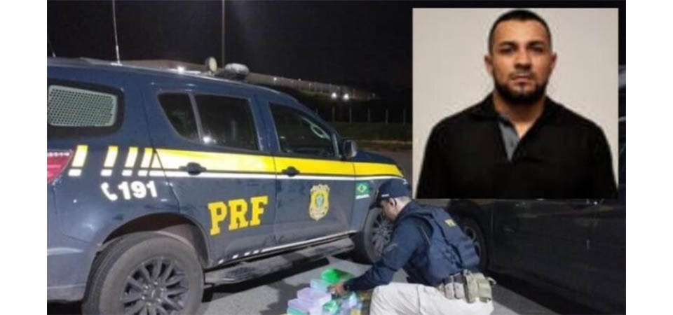 Marido de vereadora em MT é preso com 50 quilos de cocaína