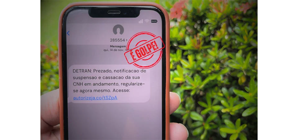 Detran-MT alerta para mais um golpe e reforça que não envia mensagens sobre cancelamento de CNH por celular