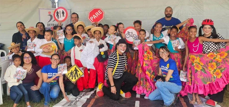 Detran alcança mais de 50 mil pessoas com ações educativas para um trânsito mais seguro em Mato Grosso