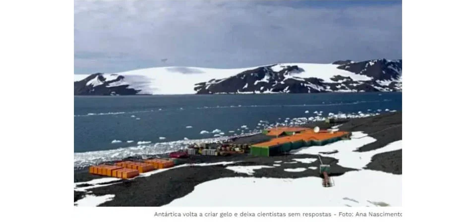Antártica volta a criar gelo e deixa cientistas sem respostas