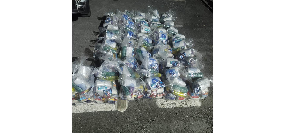 PM encontra mais de R$ 8 mil em cestas básicas na casa de suspeito de homicídio