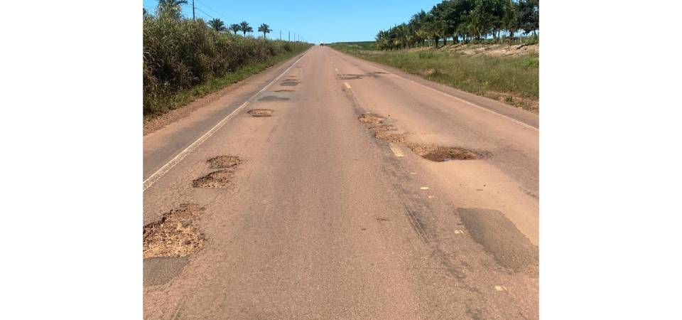Itanhangá: MT 338 está cheia de buracos e oferce grande risco aos usuários. Fotos