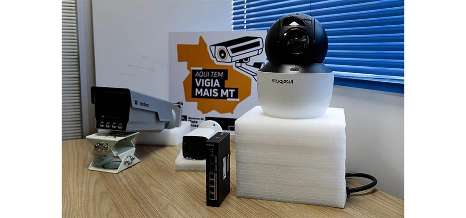 Três integrantes de facção são presos por danificar câmeras de segurança do Vigia Mais MT