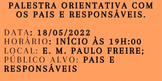 Itanhangá: Hoje tem palestra sobre combate ao abuso e exploração sexual de crianças e adolescentes