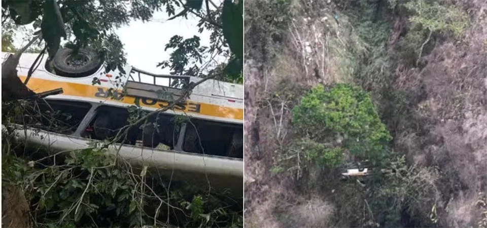 Sobe para 18 o número de mortos em acidente com ônibus escolar em Alagoas