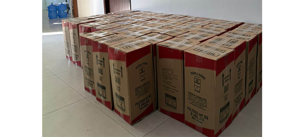 Itanhangá: Prefeitura recebe filtros de água e distribuirá para a população