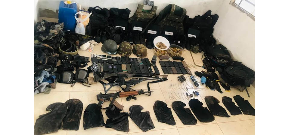 Forças de segurança de MT apreenderam mais de 12 mil armas de fogo ilegais de 2019 a 2024