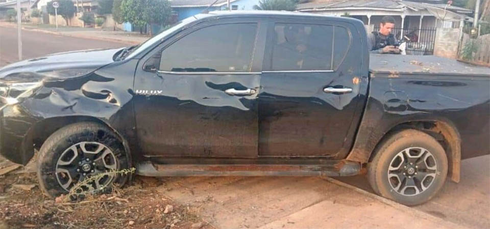 Porto: PM recupera caminhonete furtada; ladrão tentou atropelar PMs