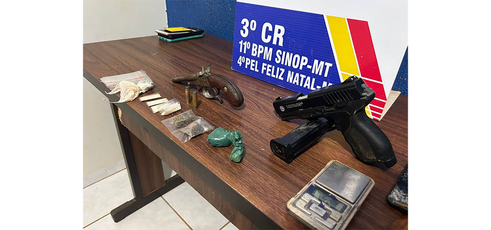 PM prende jovem suspeito de traficar drogas