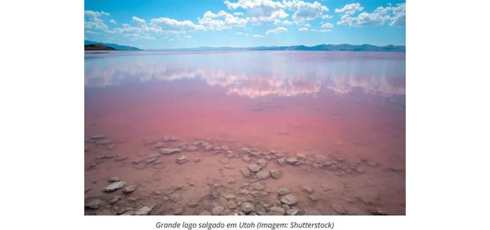 Descoberto enorme reservatório de água doce escondido sob o Grande Lago Salgado