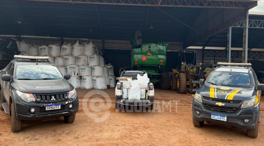 Operação conjunta da PRF e Bope apreende grande quantidade de agrotóxico