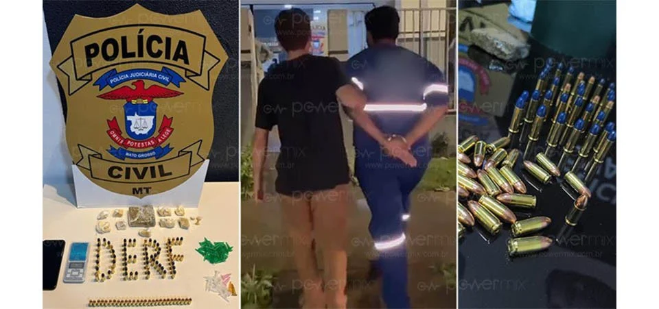 Polícia Civil prende homem que fazia “delivery” de drogas